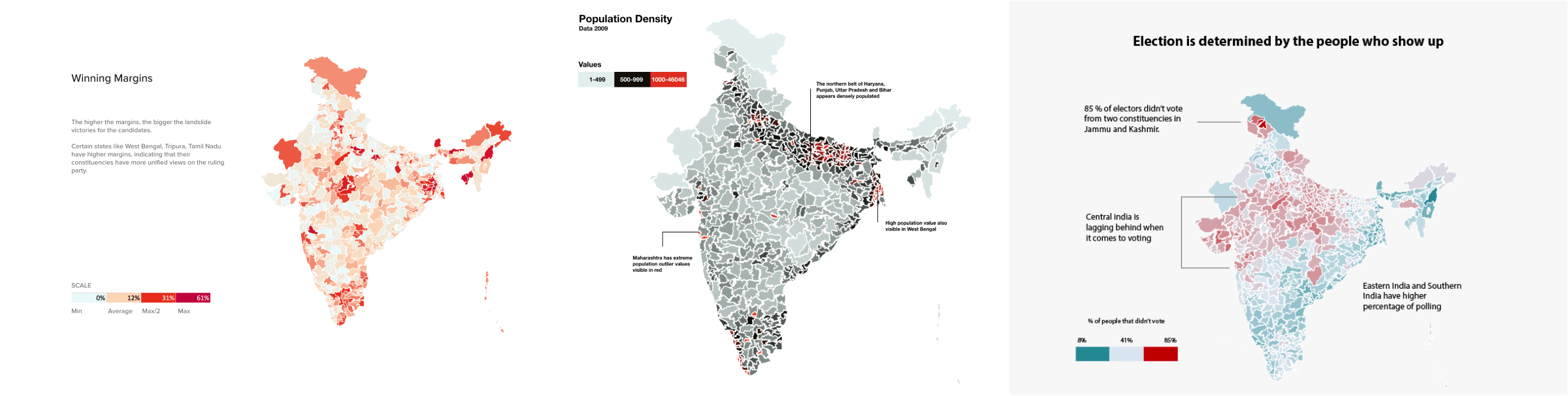 Election Choropleth by Deshna, Aishwarya, Tanaya